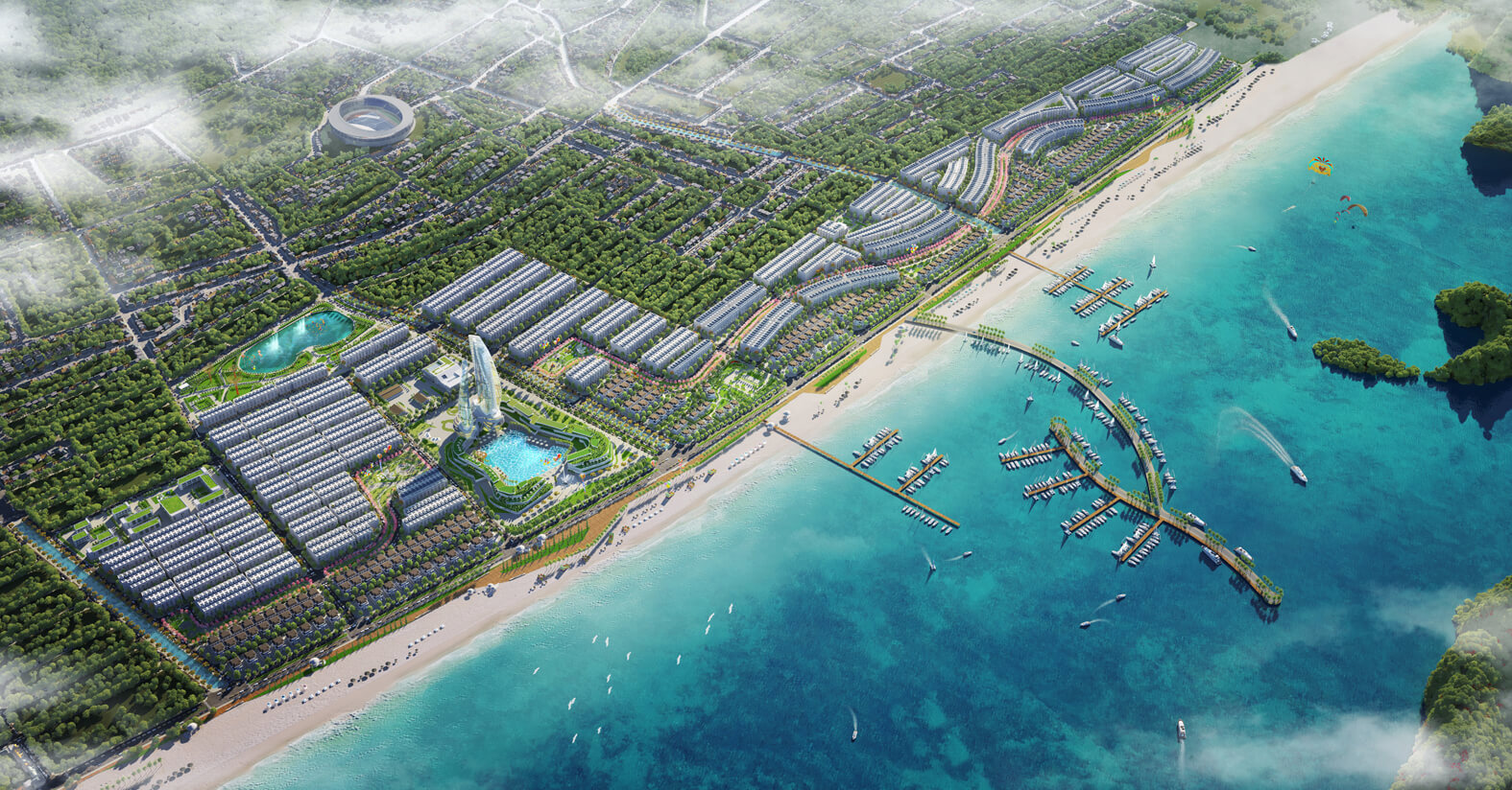 dự án green dragon city cẩm phả